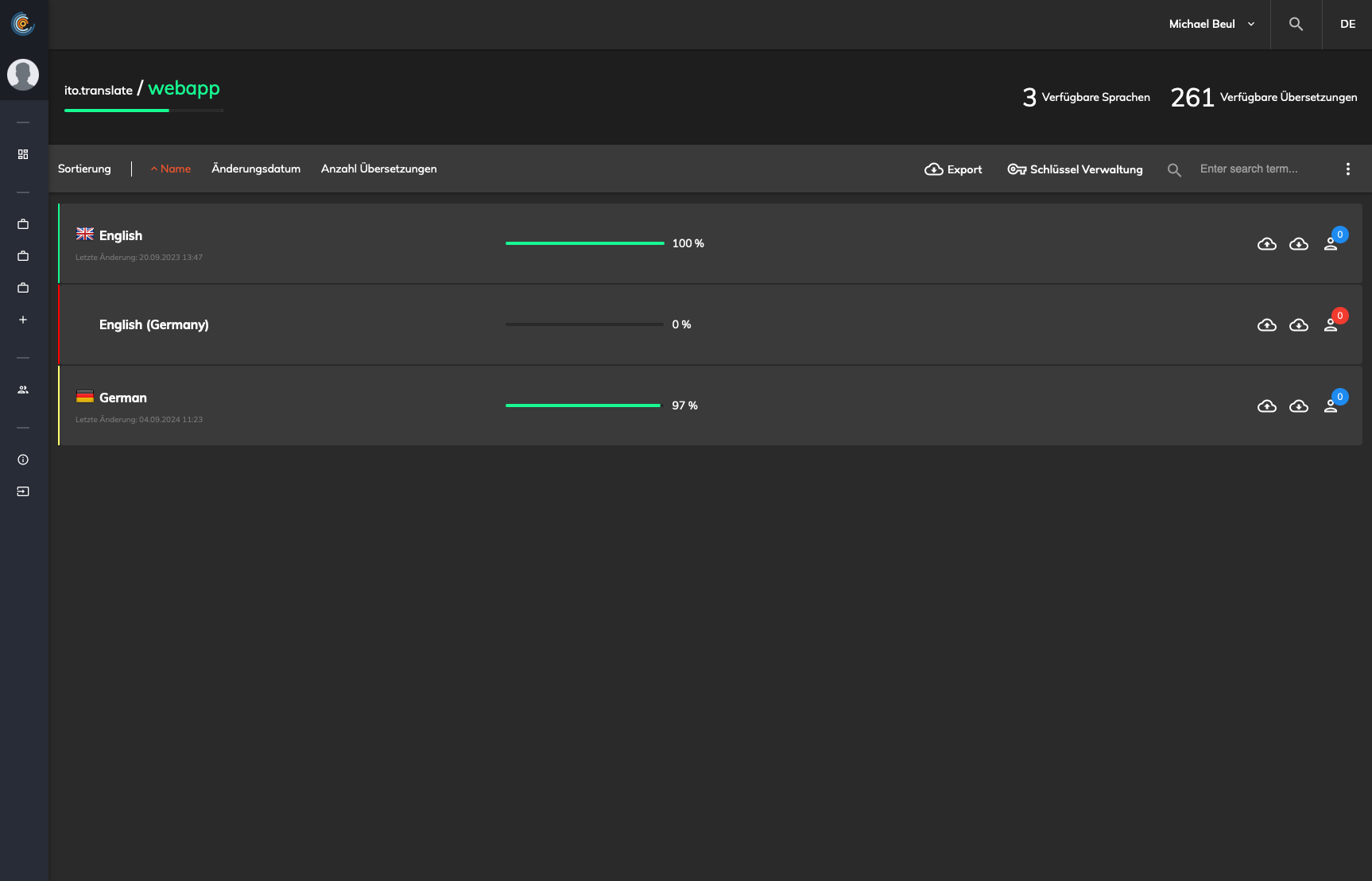 Start-Up: ITO Translation Tool
